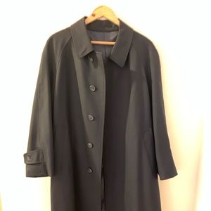 Vintage navy wool coat